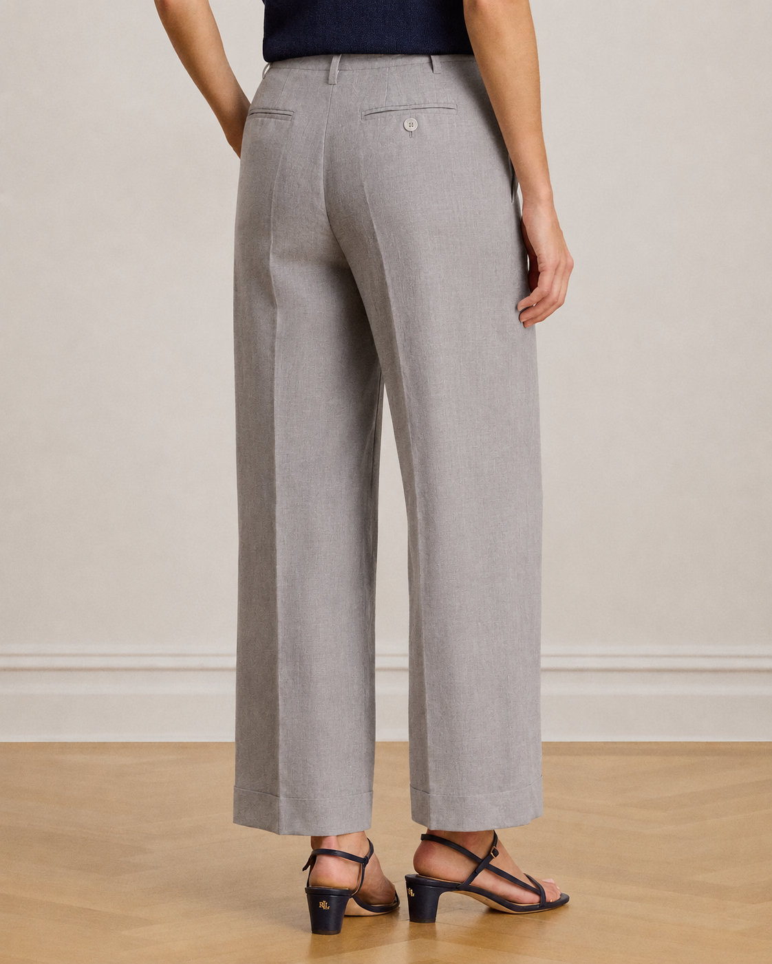 Women's Only Linen Pants (Beige)