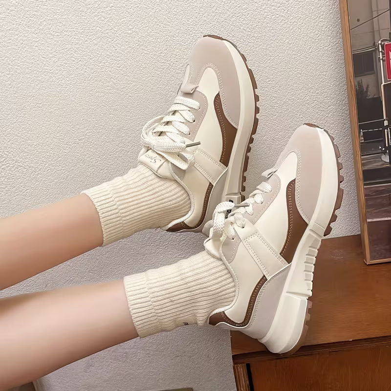 Women's Urban Sneakers (Khaki)
