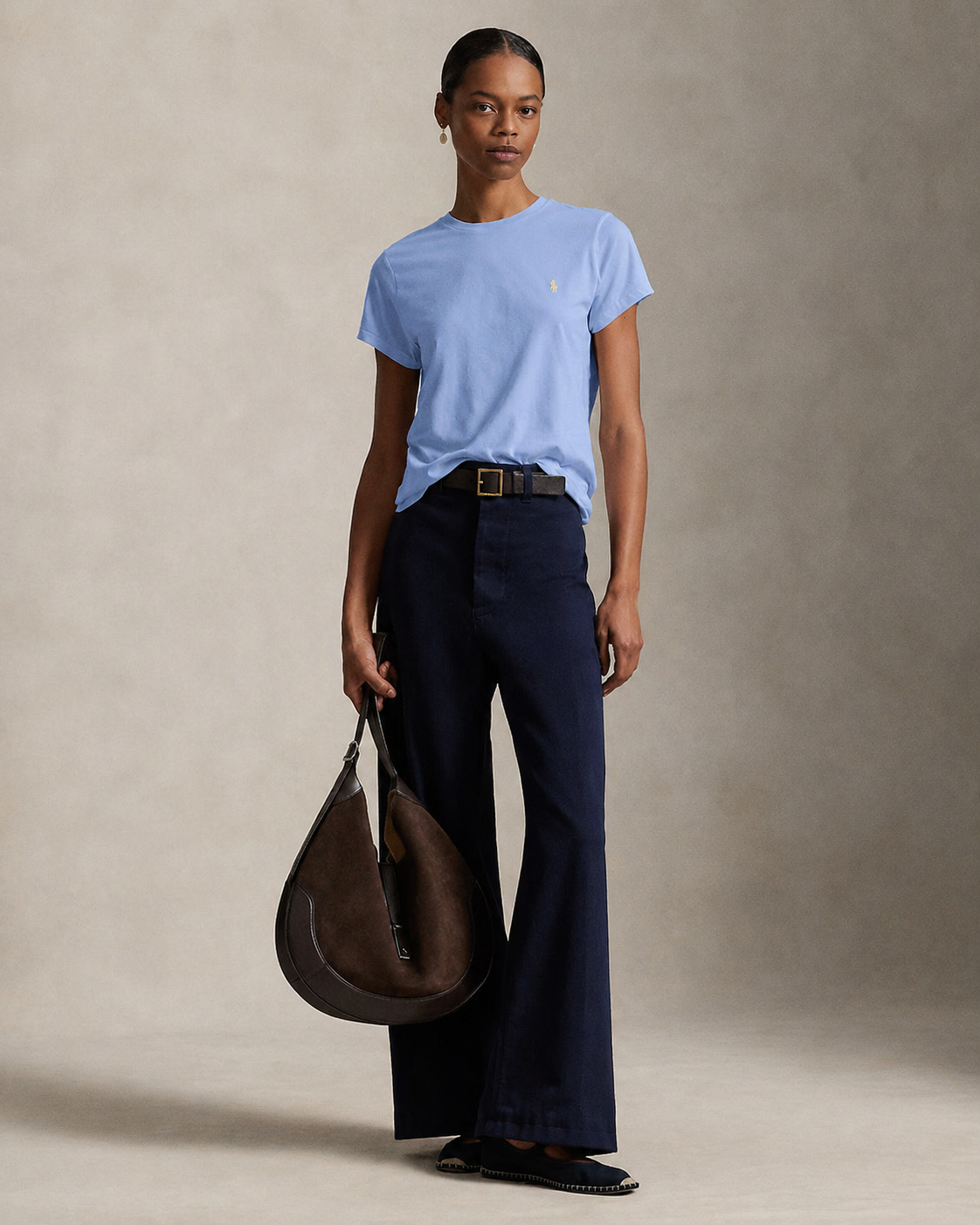 Women’s Ralph Lauren T-Shirt (Light Blue)