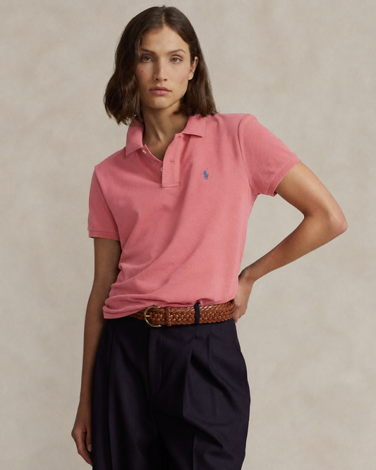 Women's Ralph Lauren Polo Shirt (Bois De Rose)