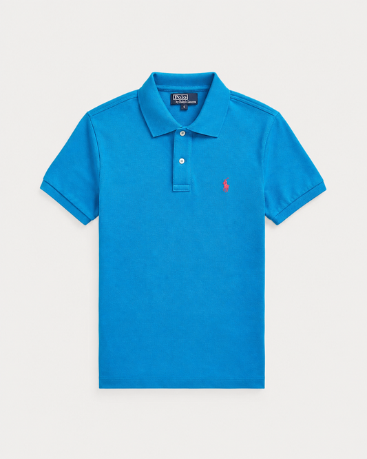 Women's Ralph Lauren Polo Shirt (Light Blue)