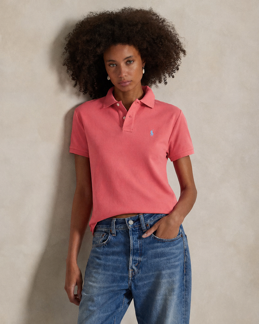 Women's Ralph Lauren Polo Shirt (Pink)