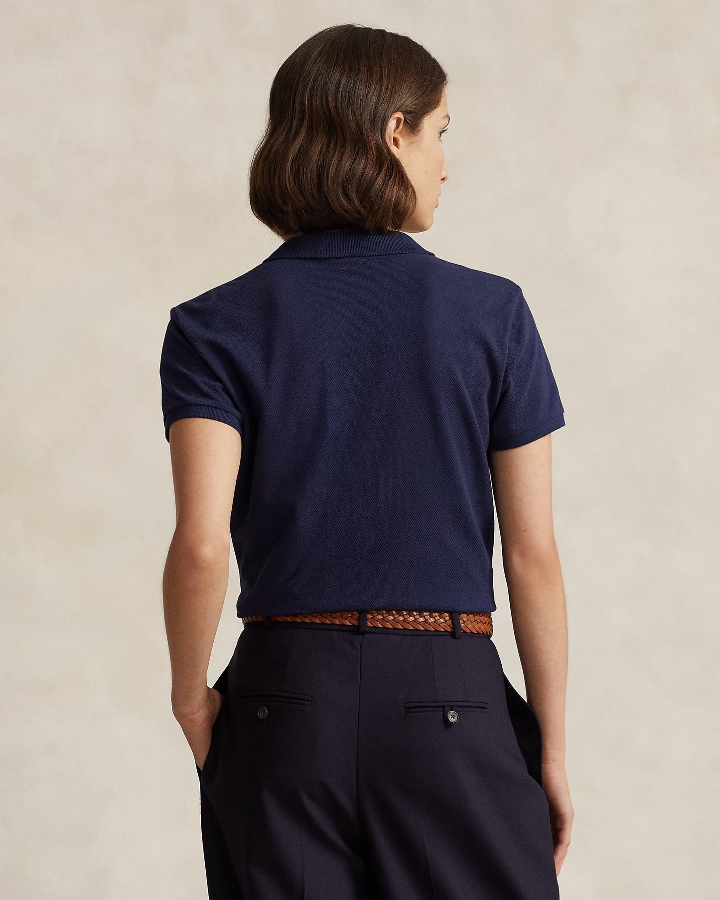Women’s Tommy Hilfiger Polo Shirt (Navy Blue)