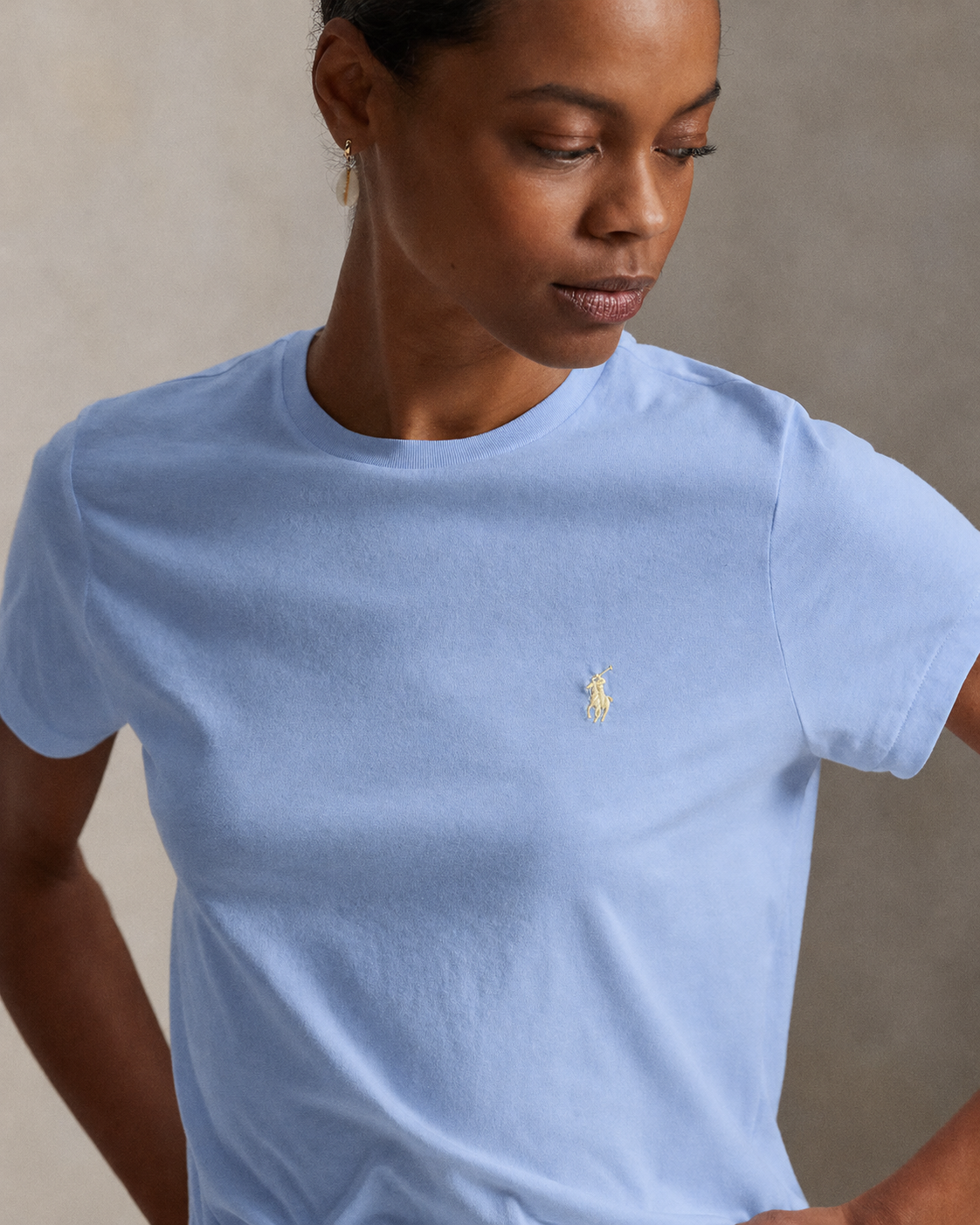 Women’s Ralph Lauren T-Shirt (Light Blue)