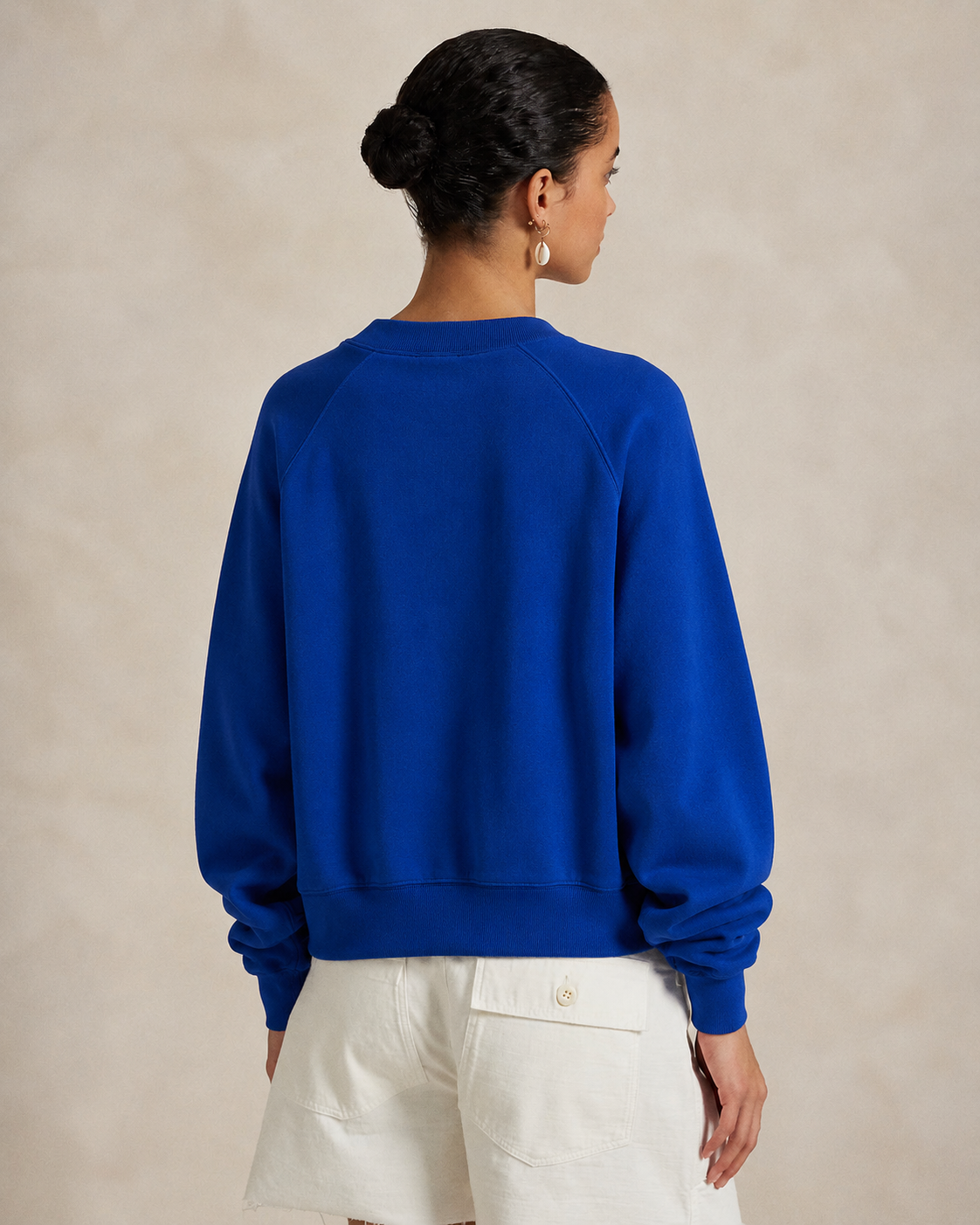 Women's Ralph Lauren Crewneck Sweater (Royal Blue)