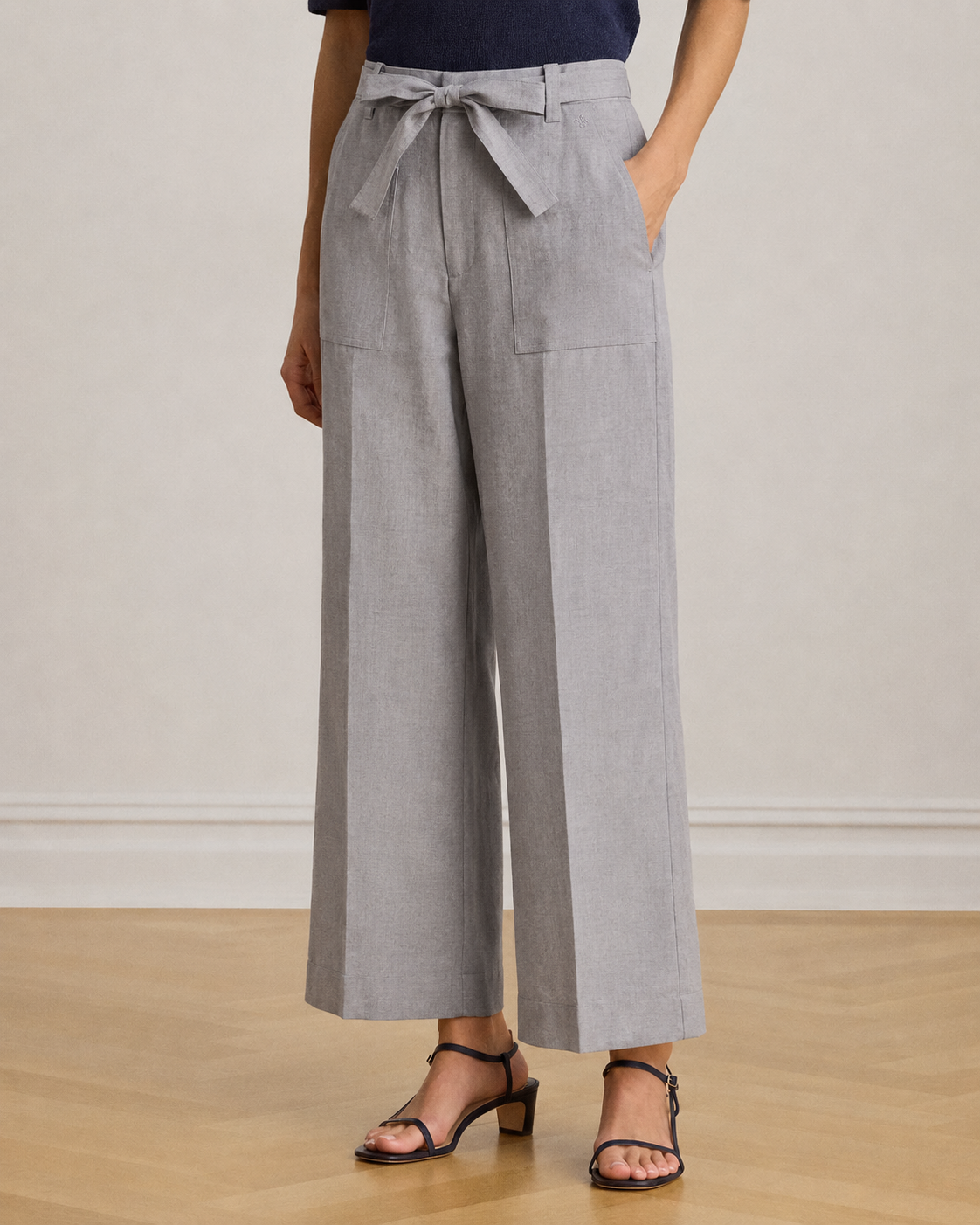 Women's Only Linen Pants (Beige)