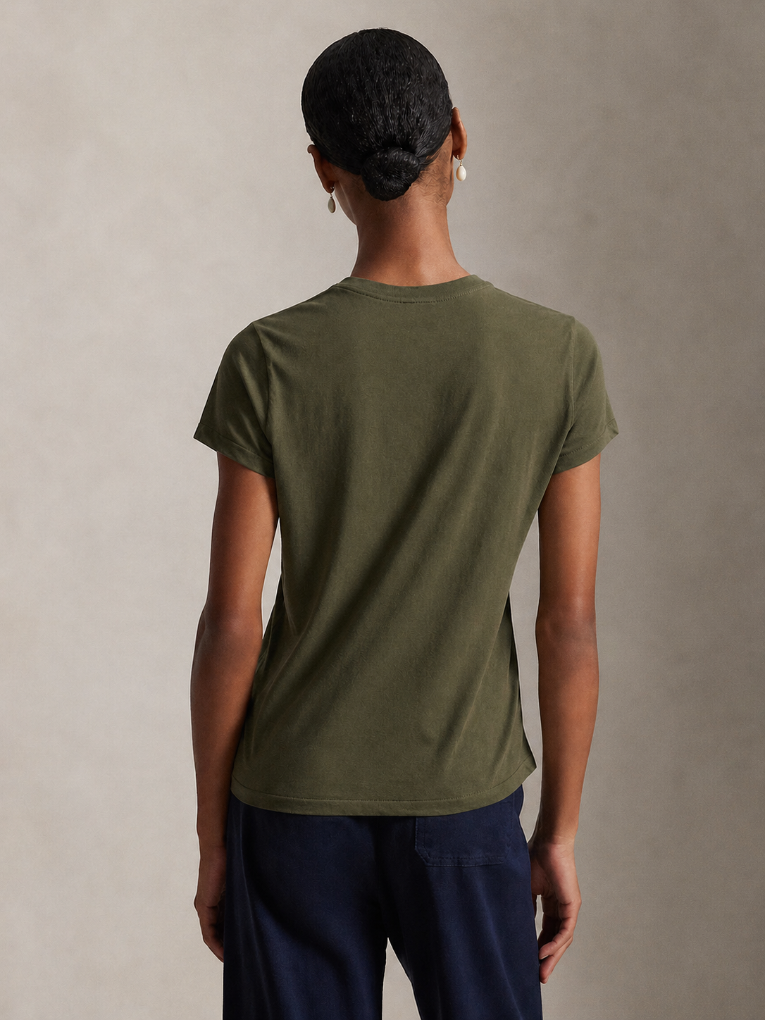 Women’s Ralph Lauren T-Shirt (Seaweed Green)