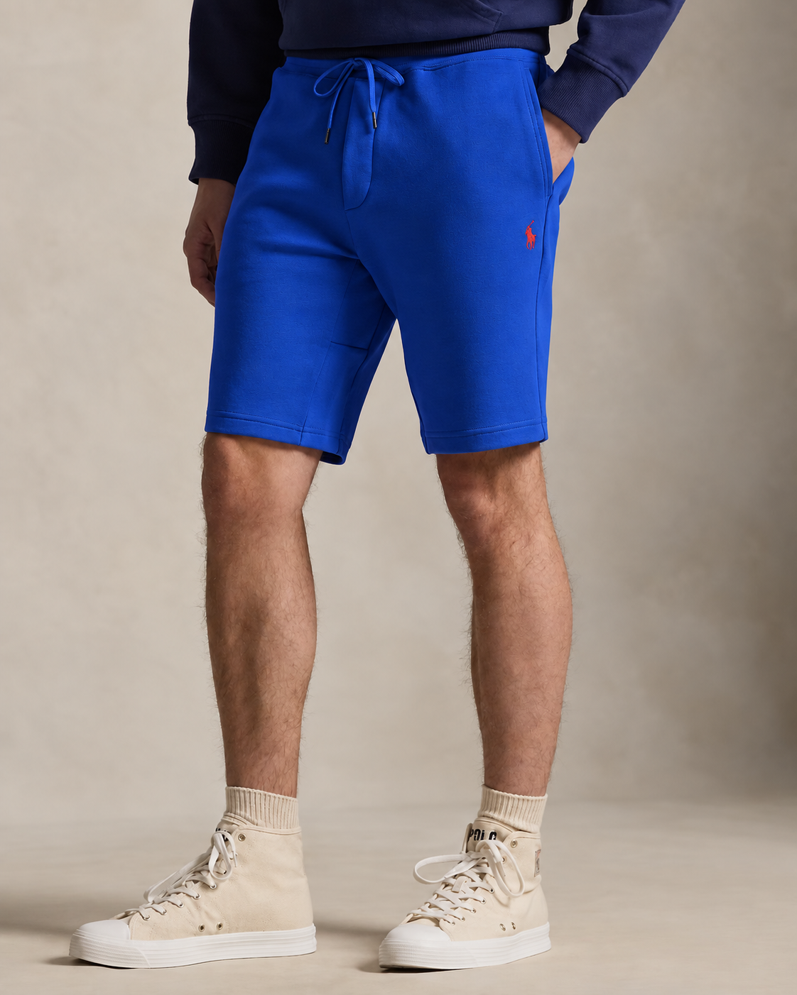Men's Ralph Lauren Fleece Shorts (Royal Blue)