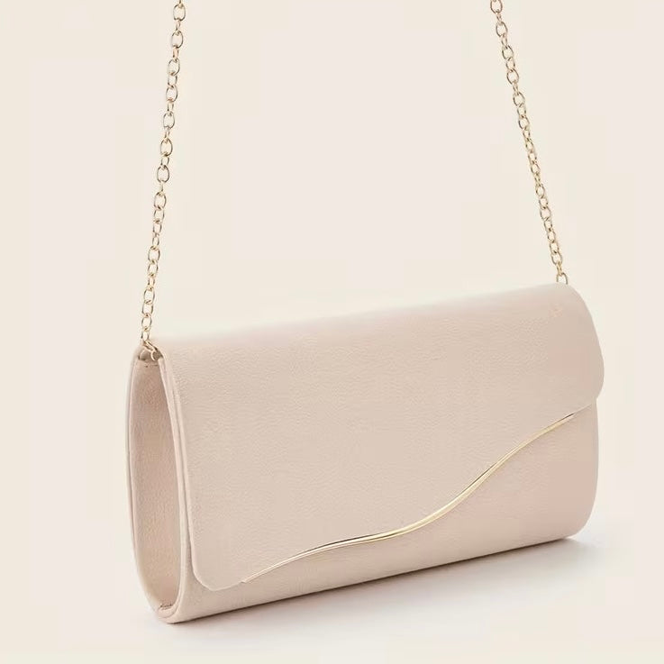 Women's Luxury Clutch Bag (Apricot)