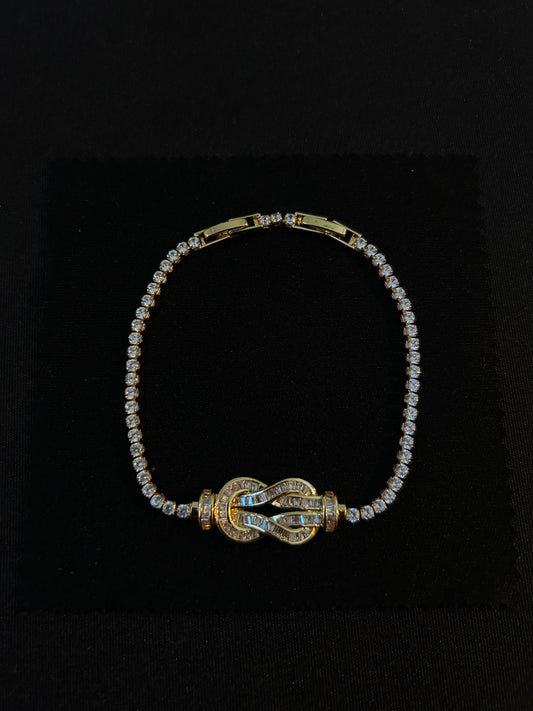 Flexagain’s Knot Diamond Bracelet Set