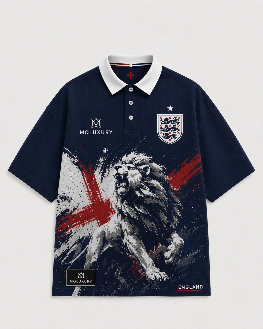 MoLuxury World Cup Polo Shirt (England)