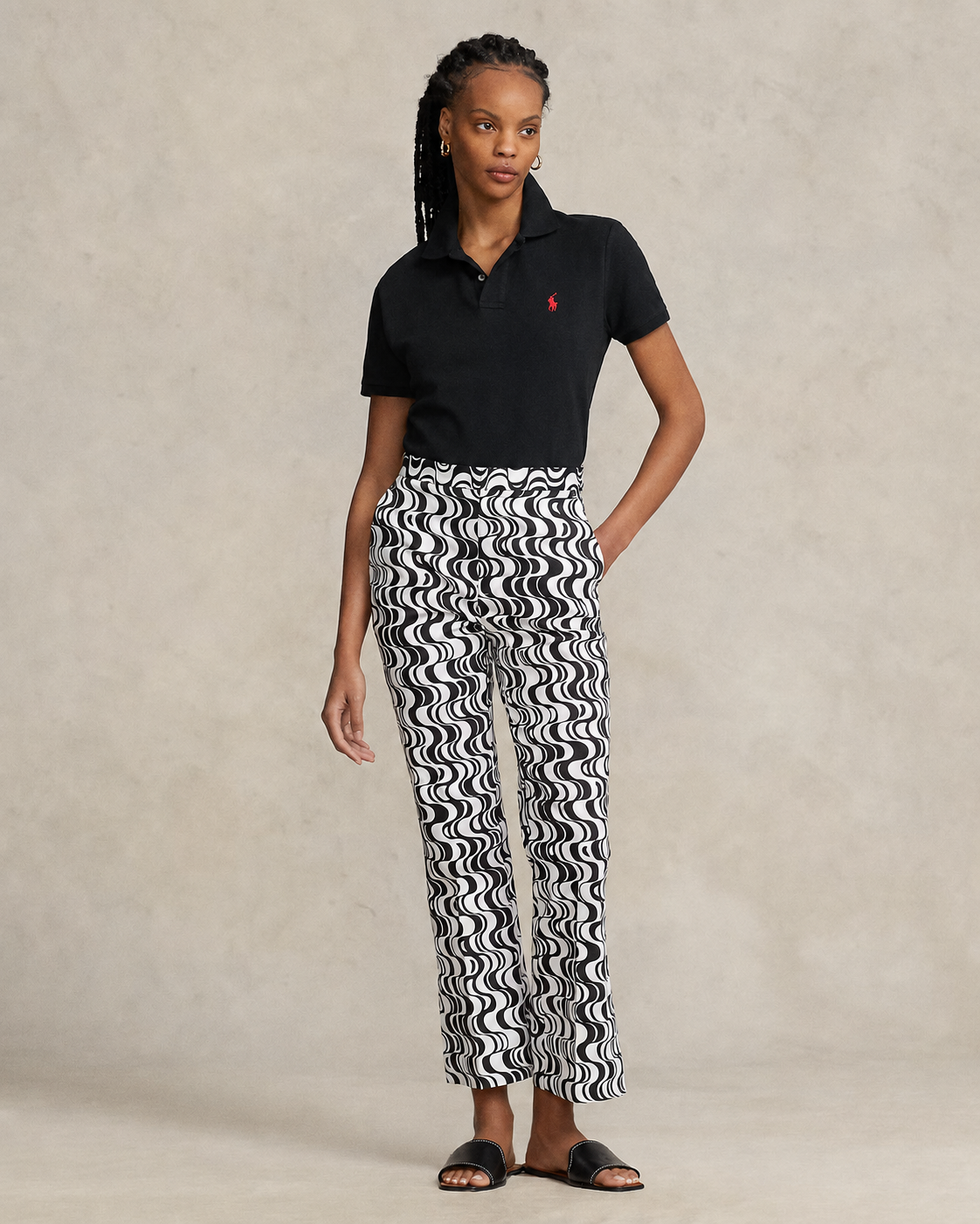Women's Ralph Lauren Polo Shirt (Black)