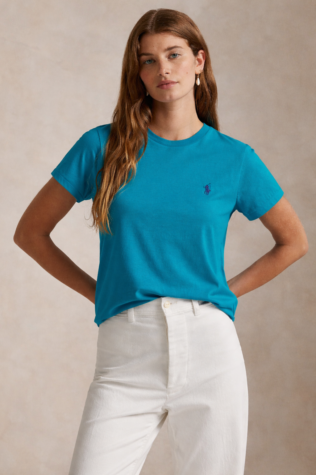 Women’s Ralph Lauren T-Shirt (Dark Teal)