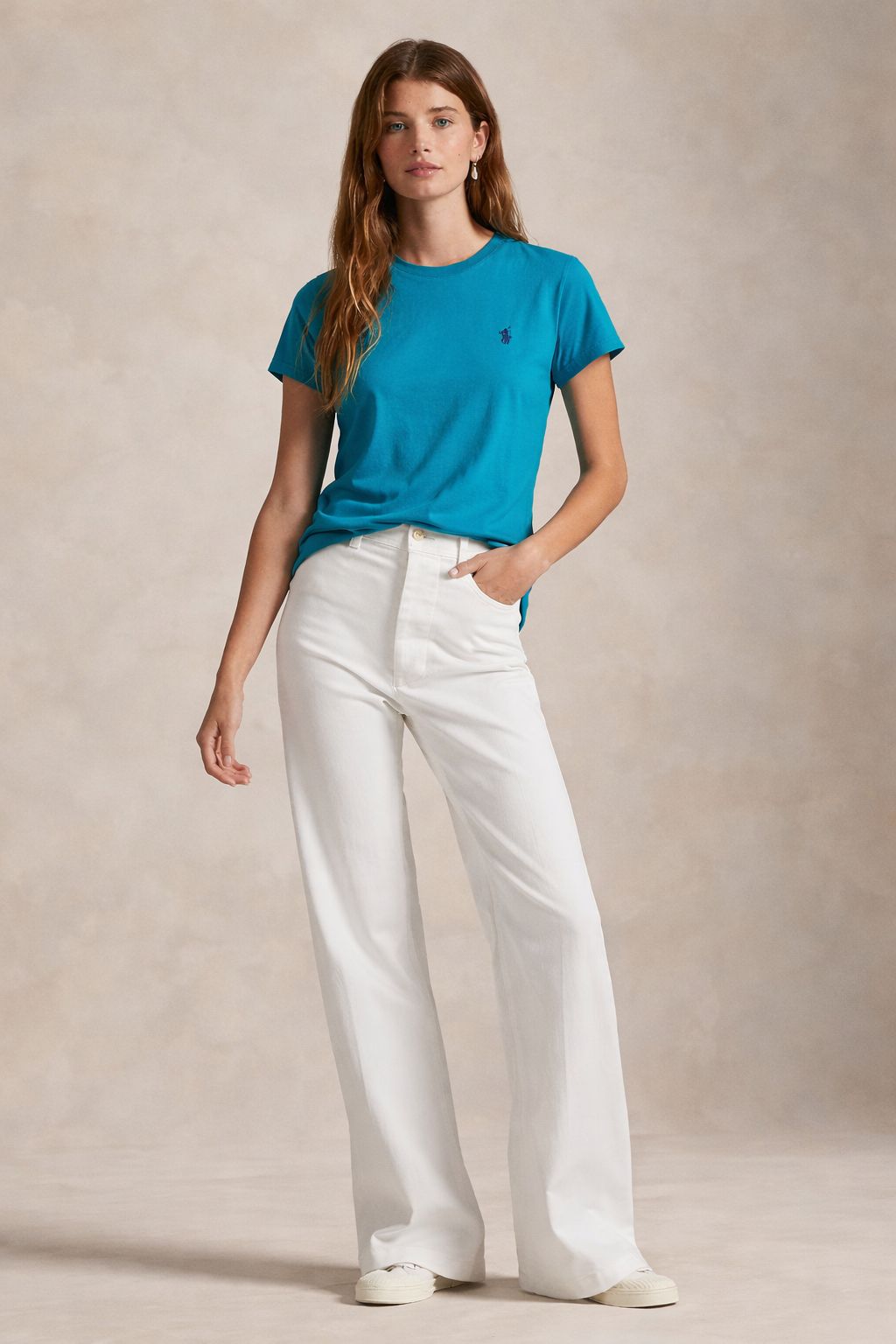 Women’s Ralph Lauren T-Shirt (Dark Teal)