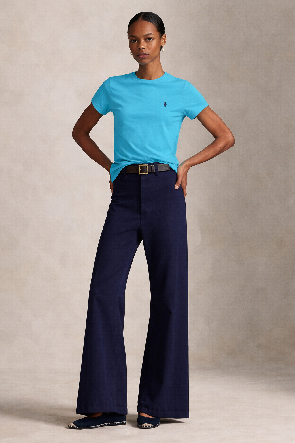 Women’s Ralph Lauren T-Shirt (Turquoise)