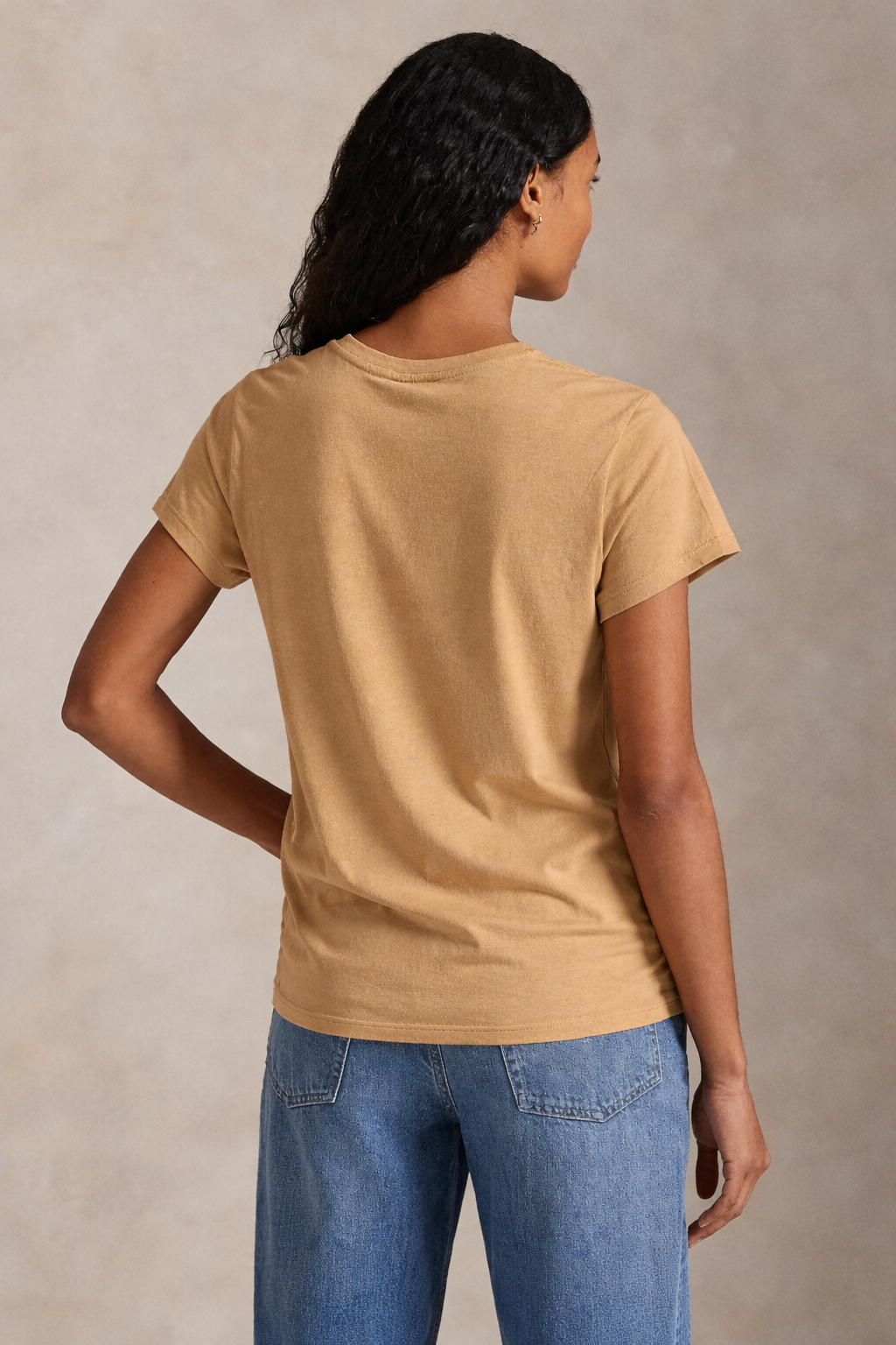 Women’s Ralph Lauren T-Shirt (Camel)