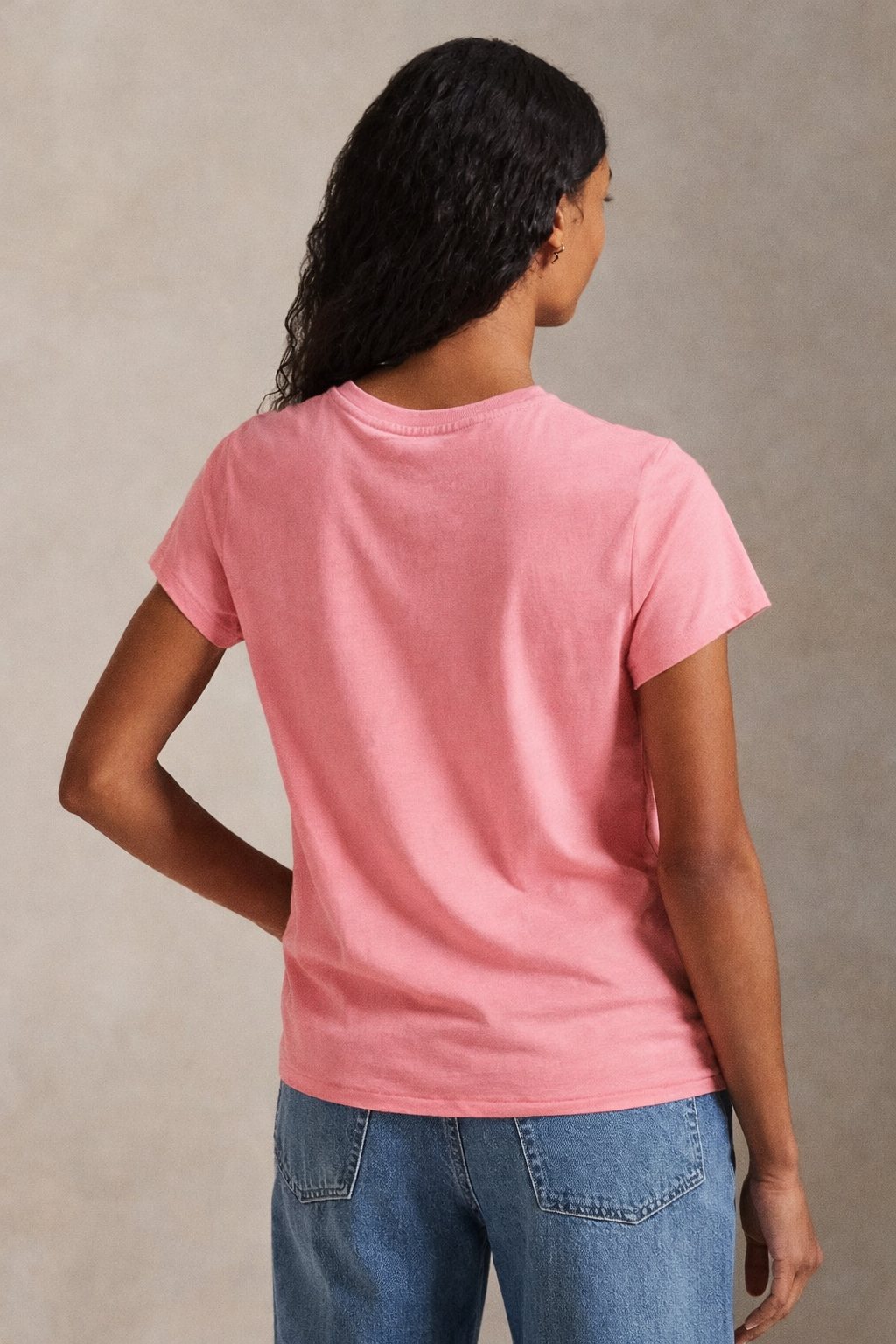 Women’s Ralph Lauren T-Shirt (Bois De Rose)