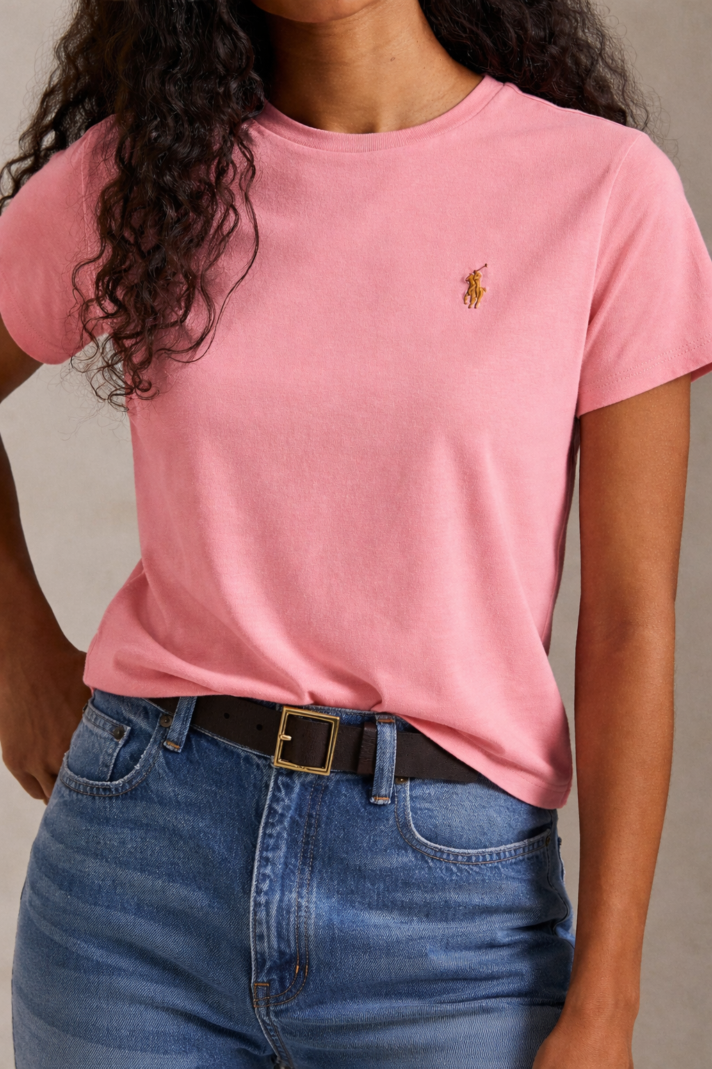 Women’s Ralph Lauren T-Shirt (Bois De Rose)