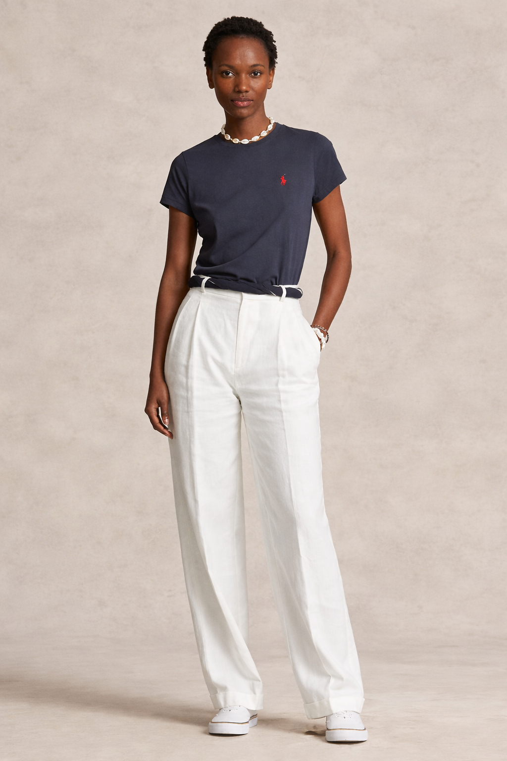 Women’s Ralph Lauren T-Shirt (Dark Grey)