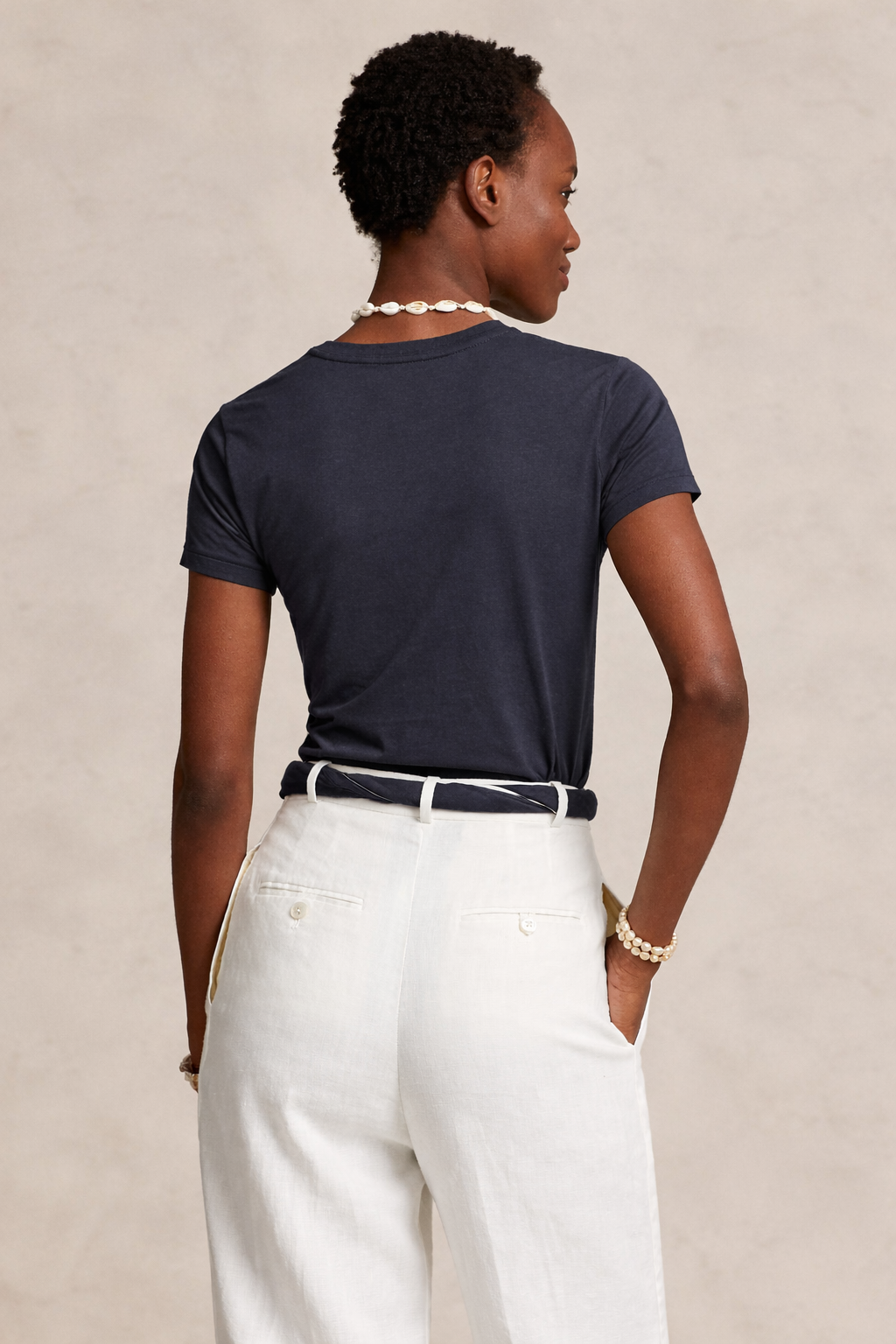Women’s Ralph Lauren T-Shirt (Dark Grey)