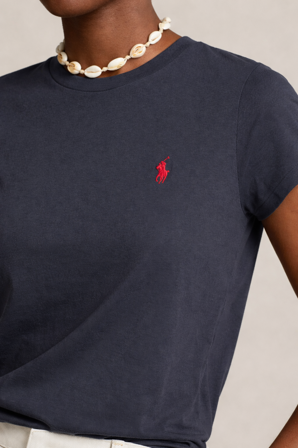 Women’s Ralph Lauren T-Shirt (Dark Grey)