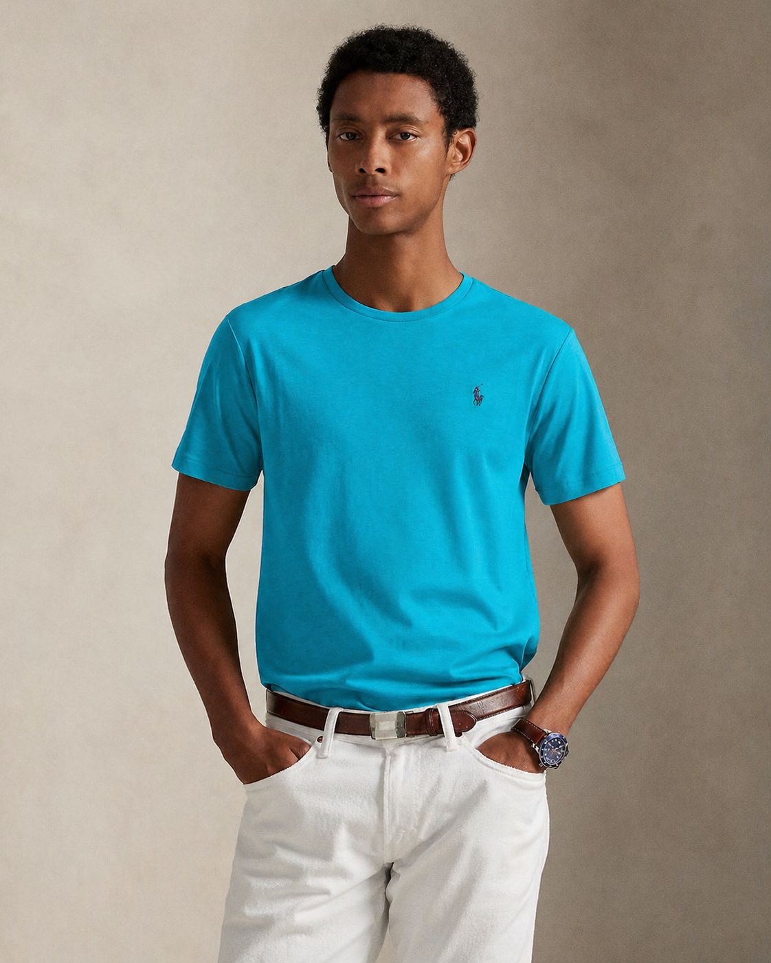 Men’s Ralph Lauren T-Shirt (Teal)