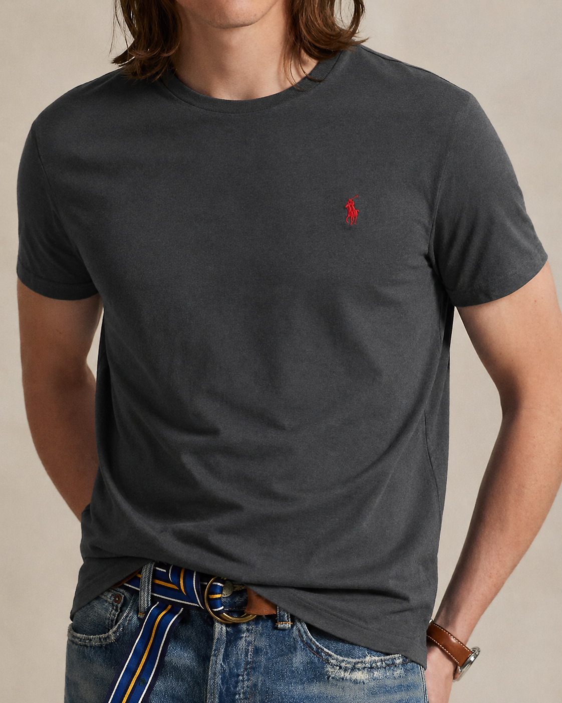 Men’s Ralph Lauren T-Shirt (Dark Grey)