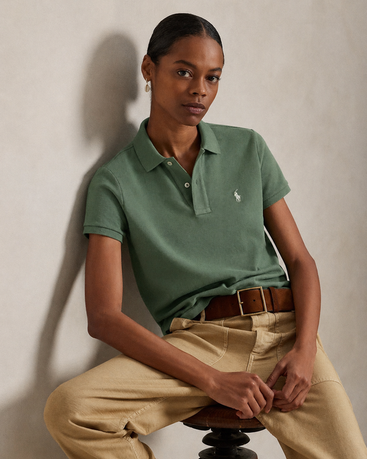 Women's Ralph Lauren Polo Shirt (Green)