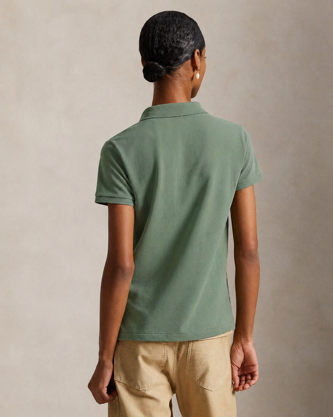 Women's Ralph Lauren Polo Shirt (Green)
