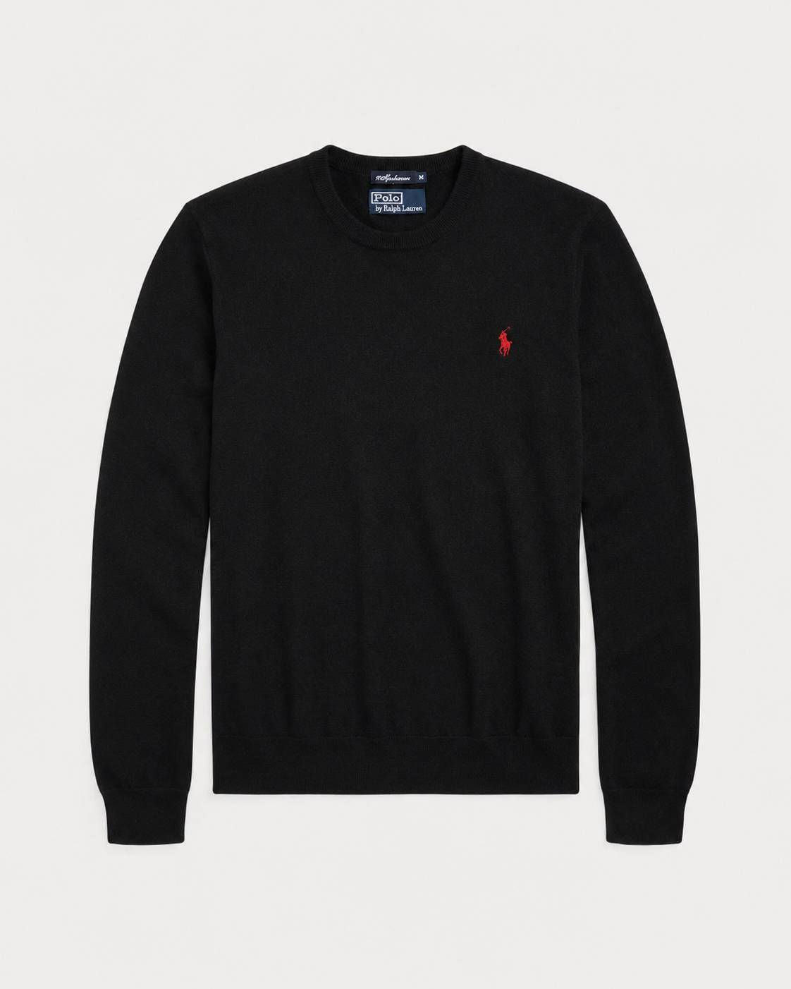 Ralph Lauren Cashmere Crewneck Sweater (Black)