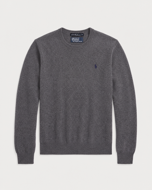 Ralph Lauren Cashmere Crewneck Sweater (Flint)