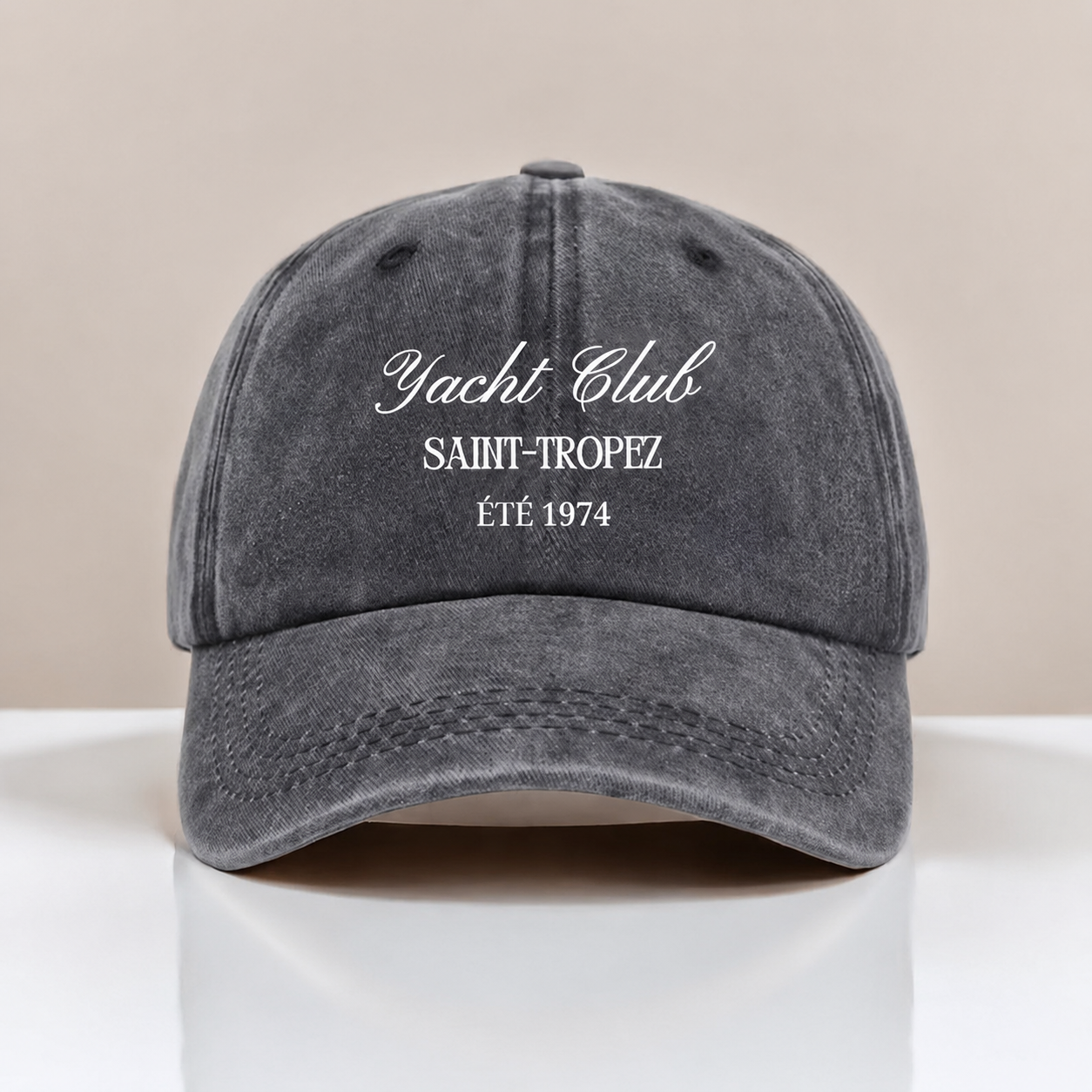 Yacht Club Cap (Black)
