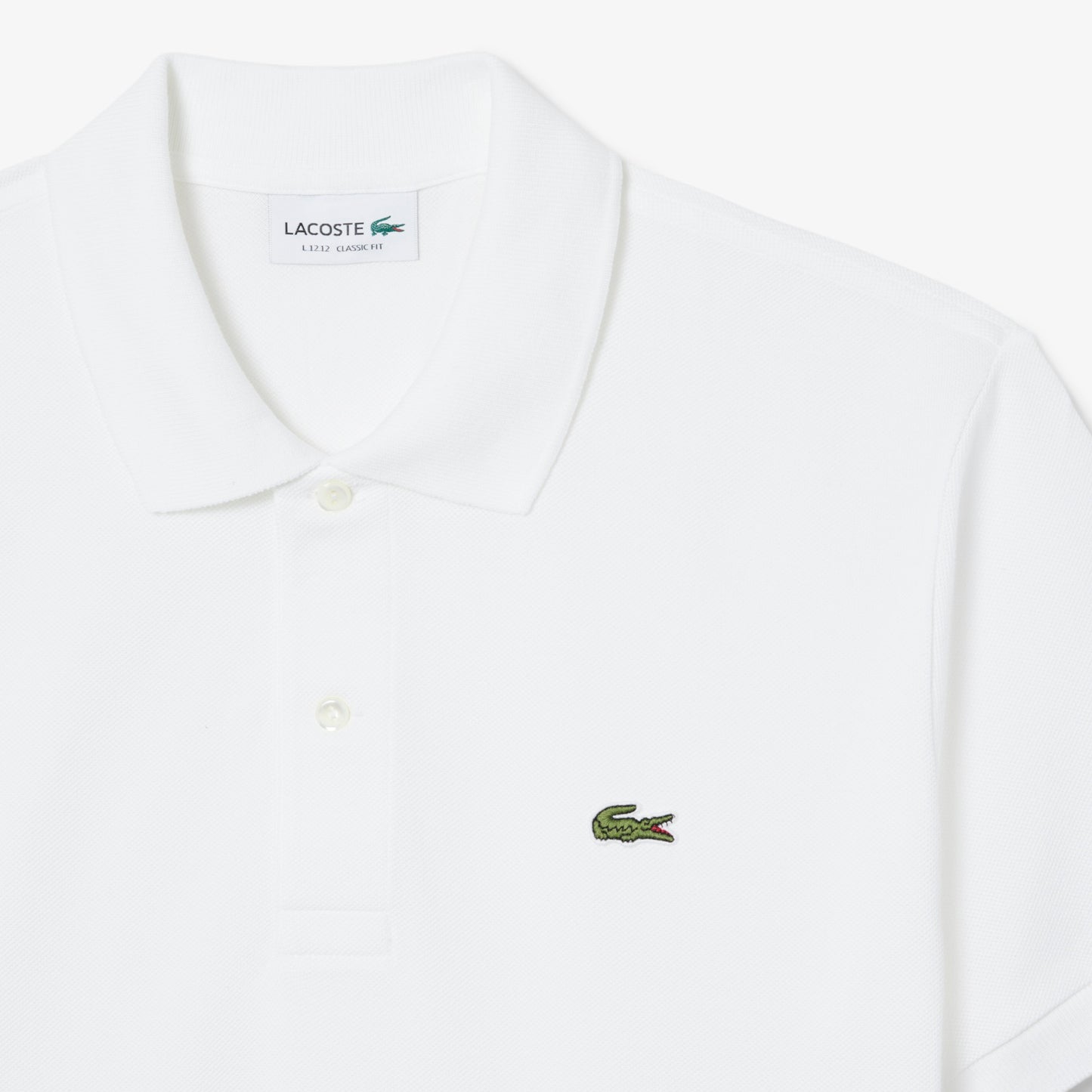 Men's Lacoste Polo Shirt (White)