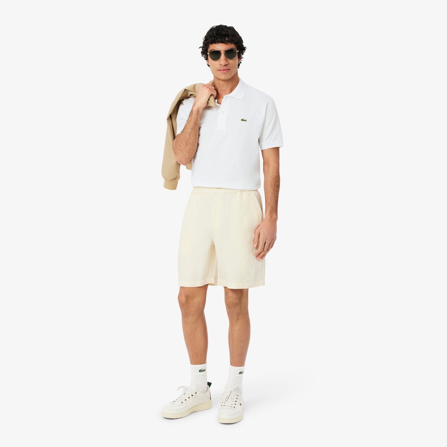 Men's Lacoste Polo Shirt (White)