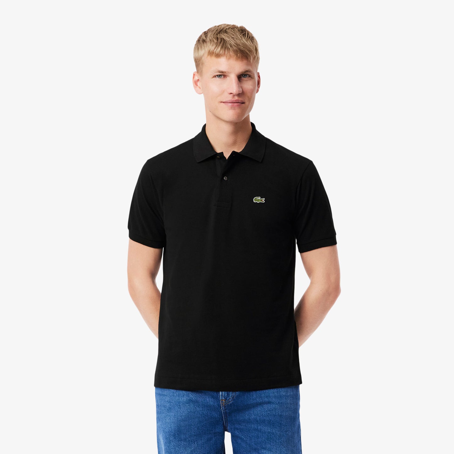Men's Lacoste Polo Shirt (Black)