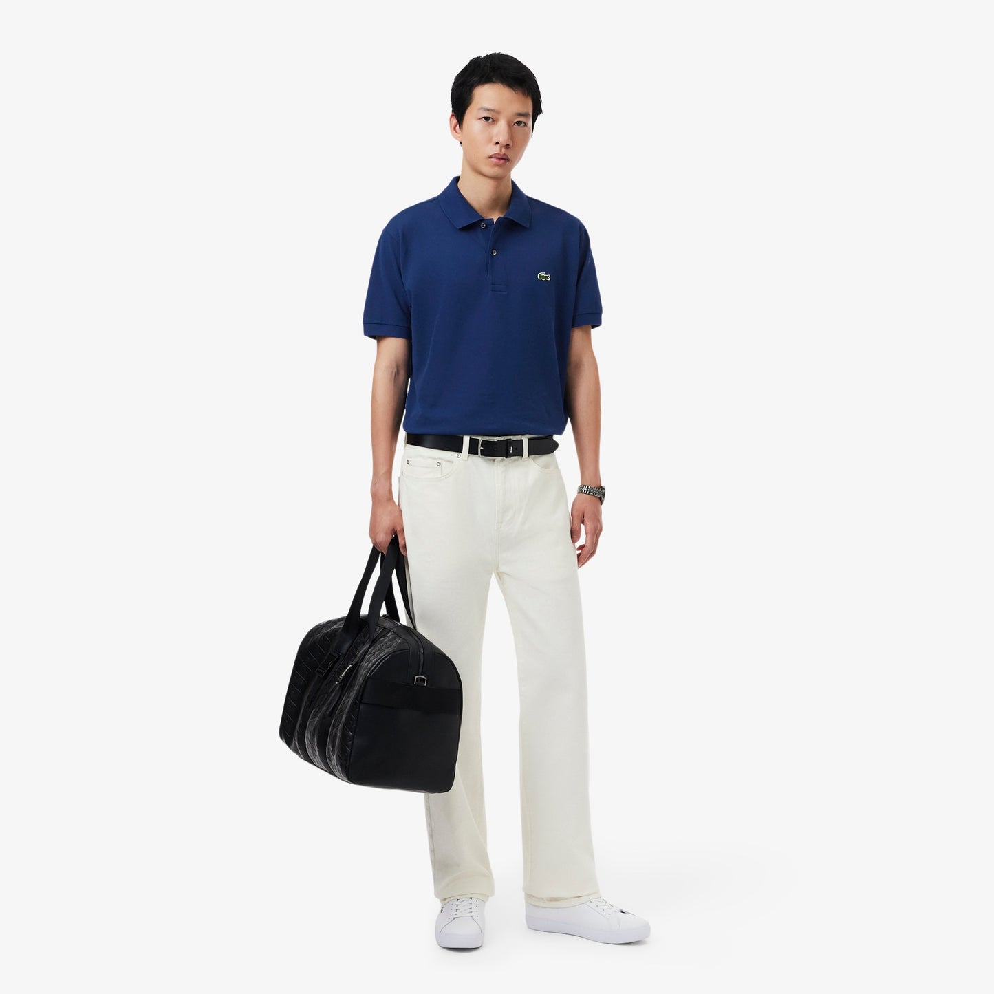Men's Lacoste Polo Shirt (Navy Blue)