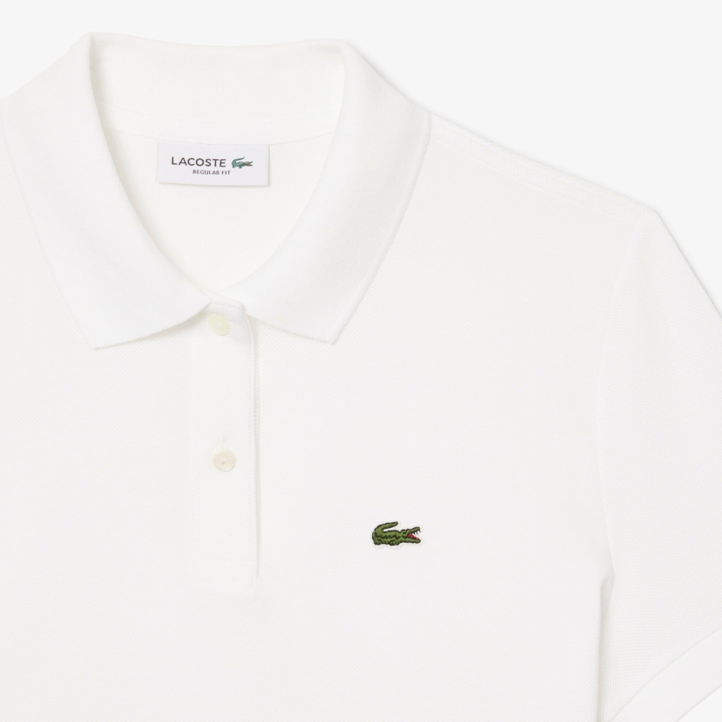 Women's Lacoste Polo Shirt (White)