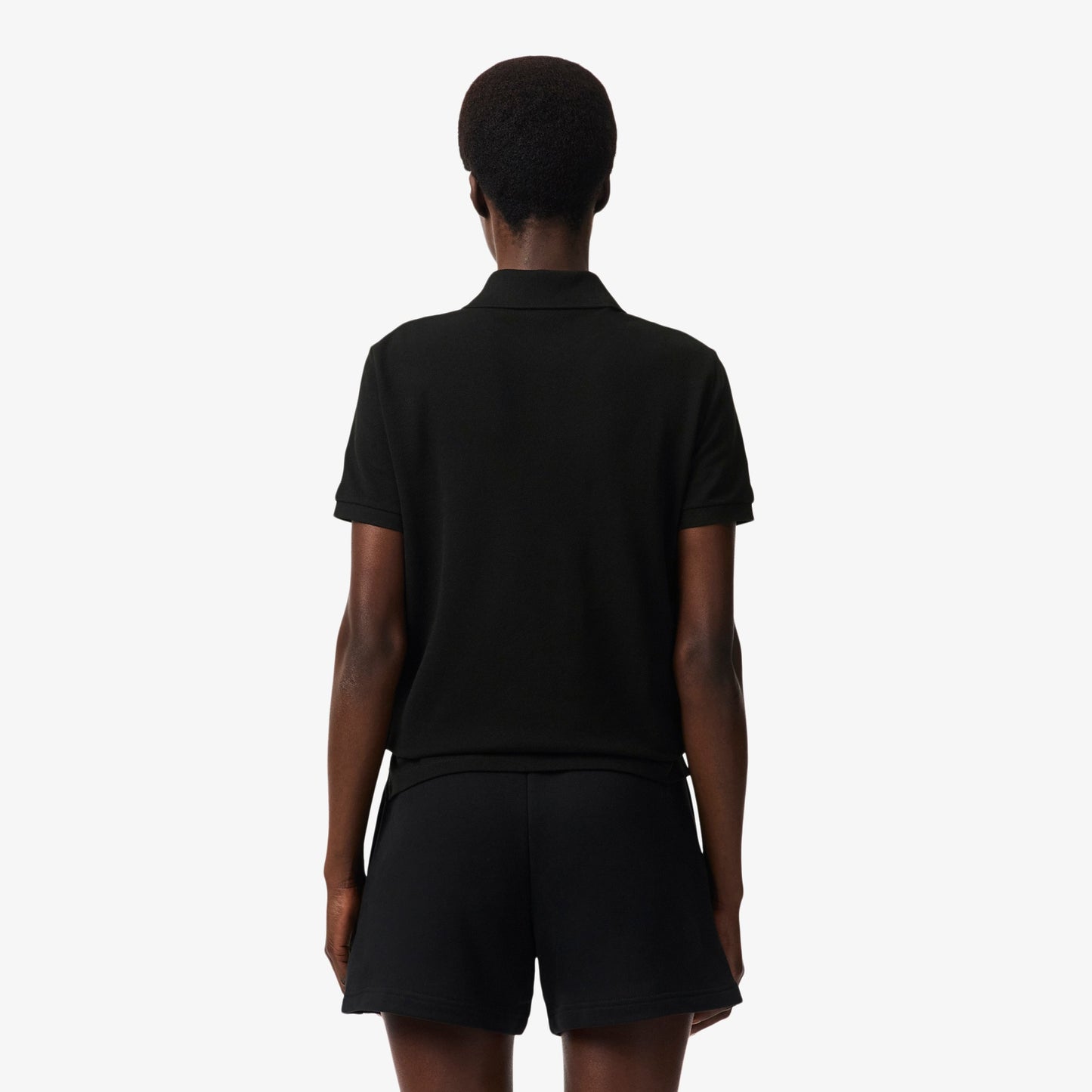 Women's Lacoste Polo Shirt (Black)