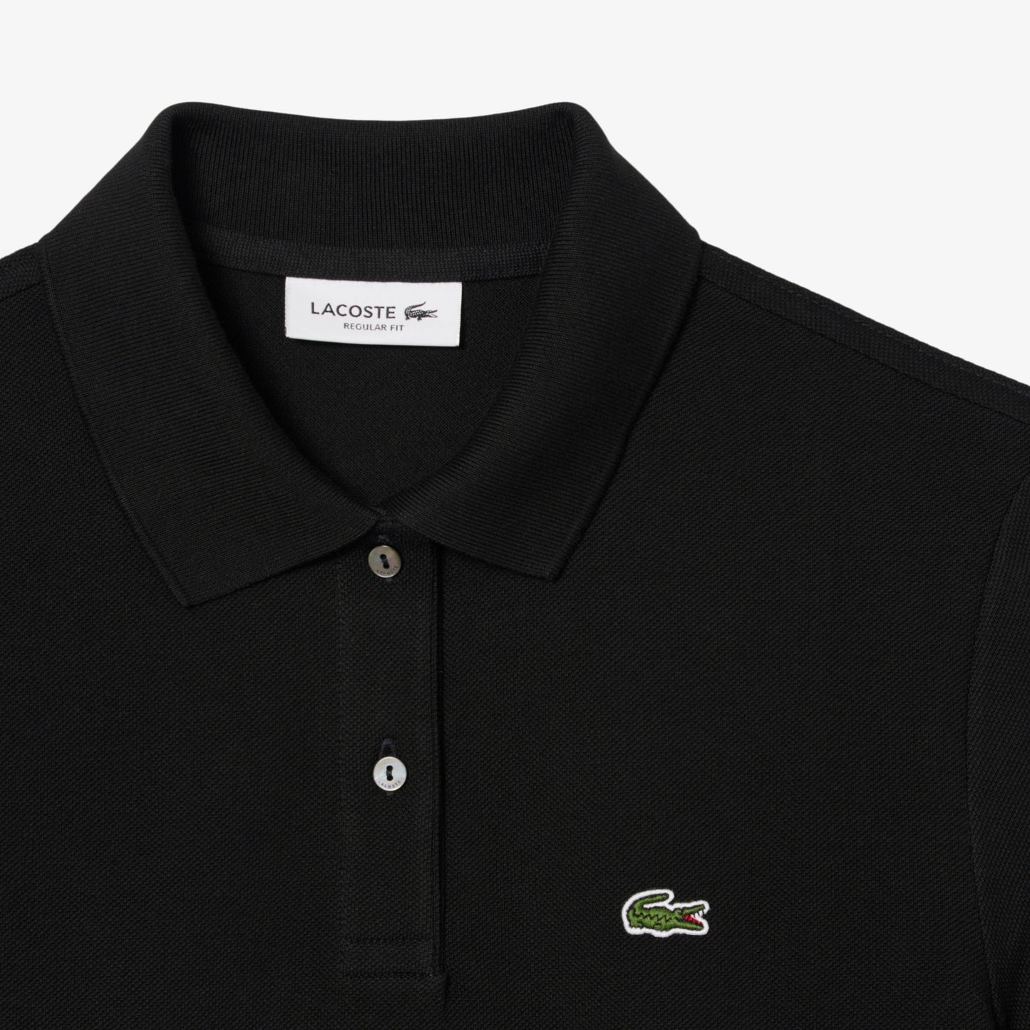 Women's Lacoste Polo Shirt (Black)