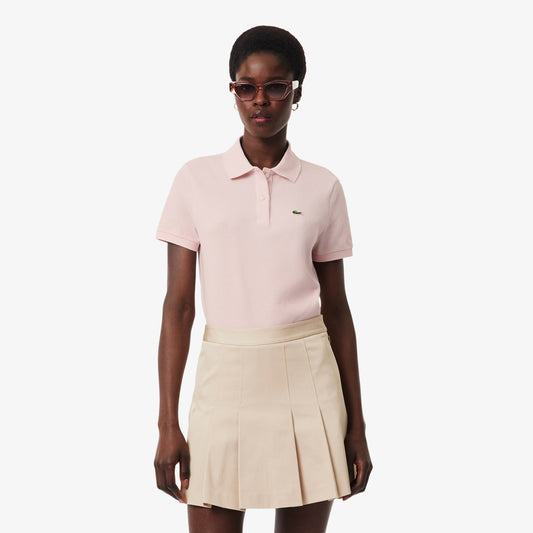 Women's Lacoste Polo Shirt (Baby Pink)