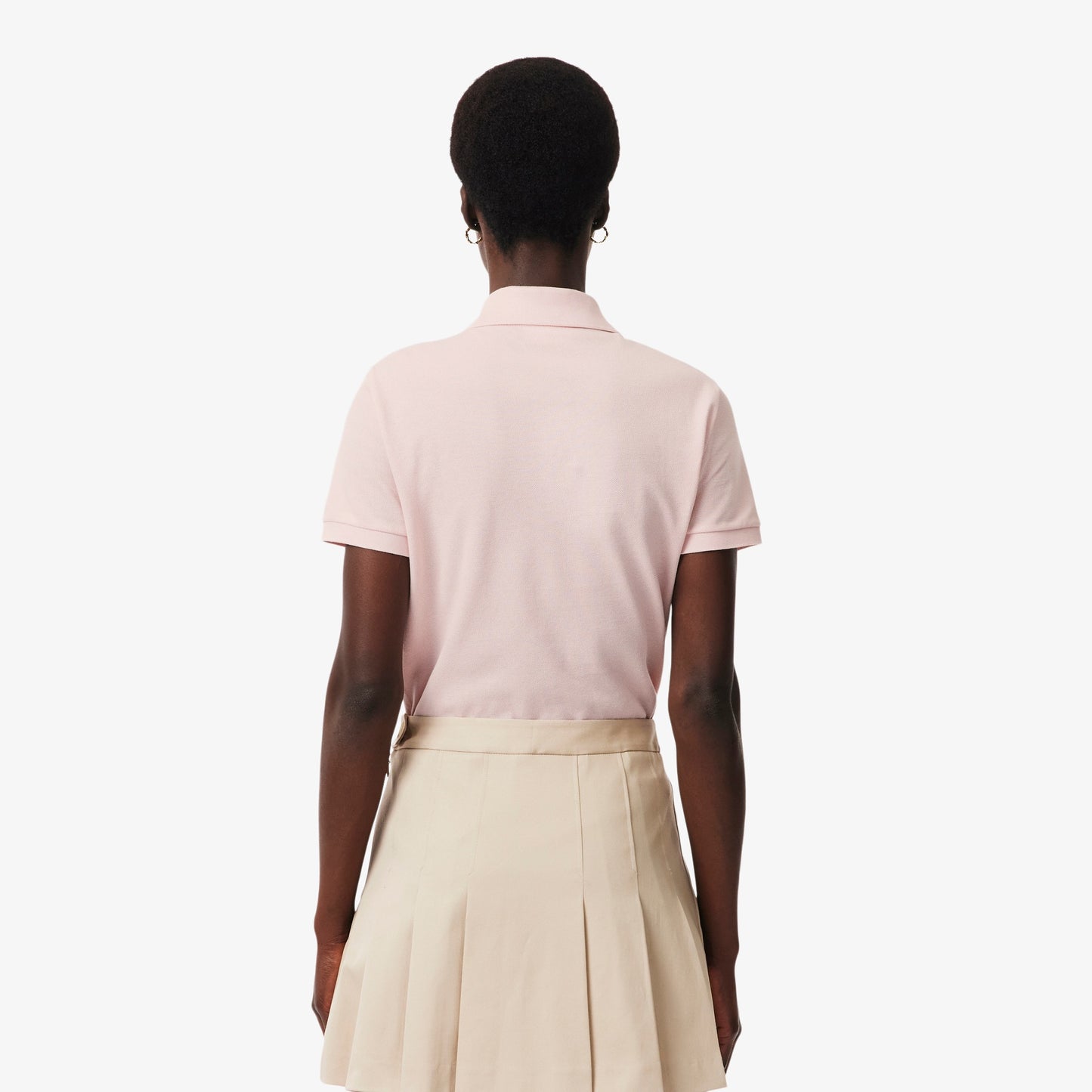 Women's Lacoste Polo Shirt (Baby Pink)