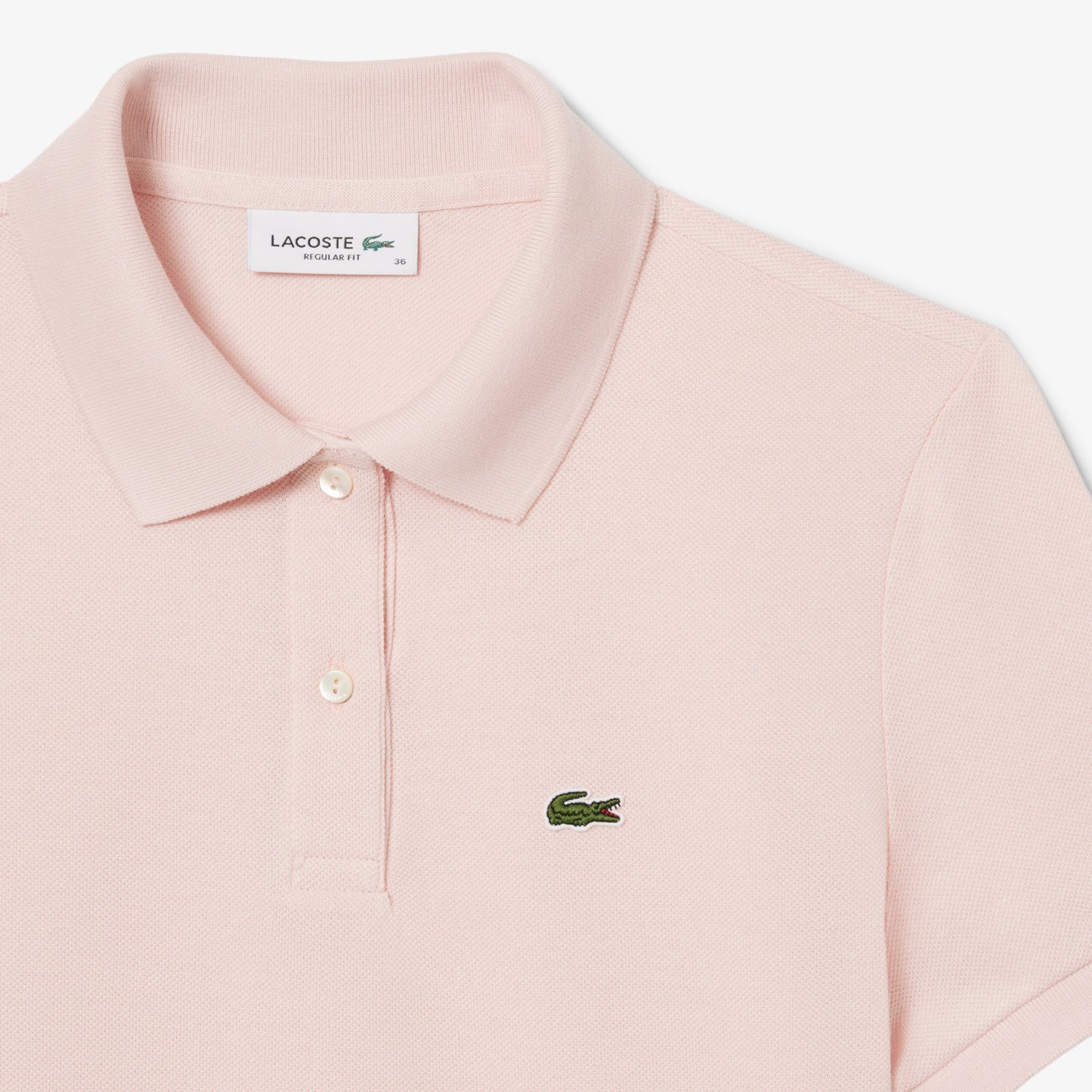 Women's Lacoste Polo Shirt (Baby Pink)