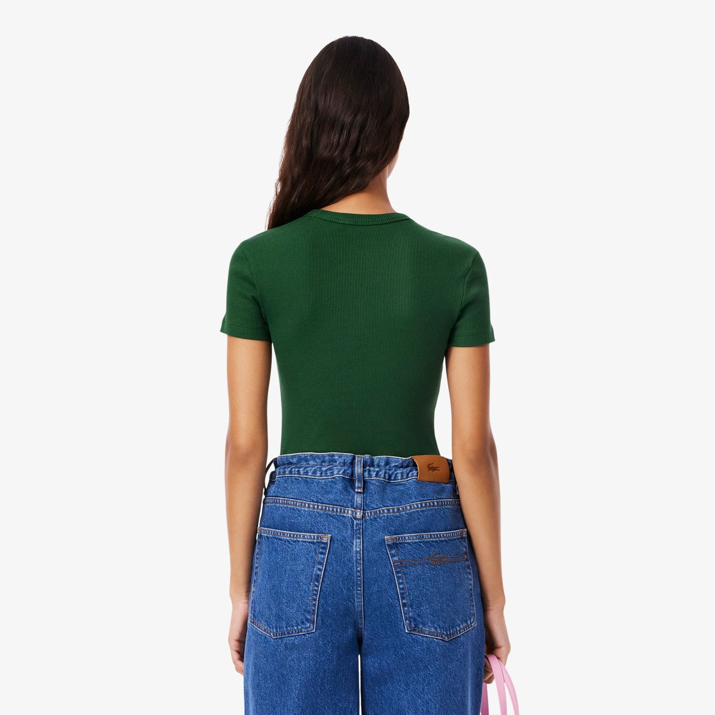 Women’s Lacoste T-Shirt (Dark Green)