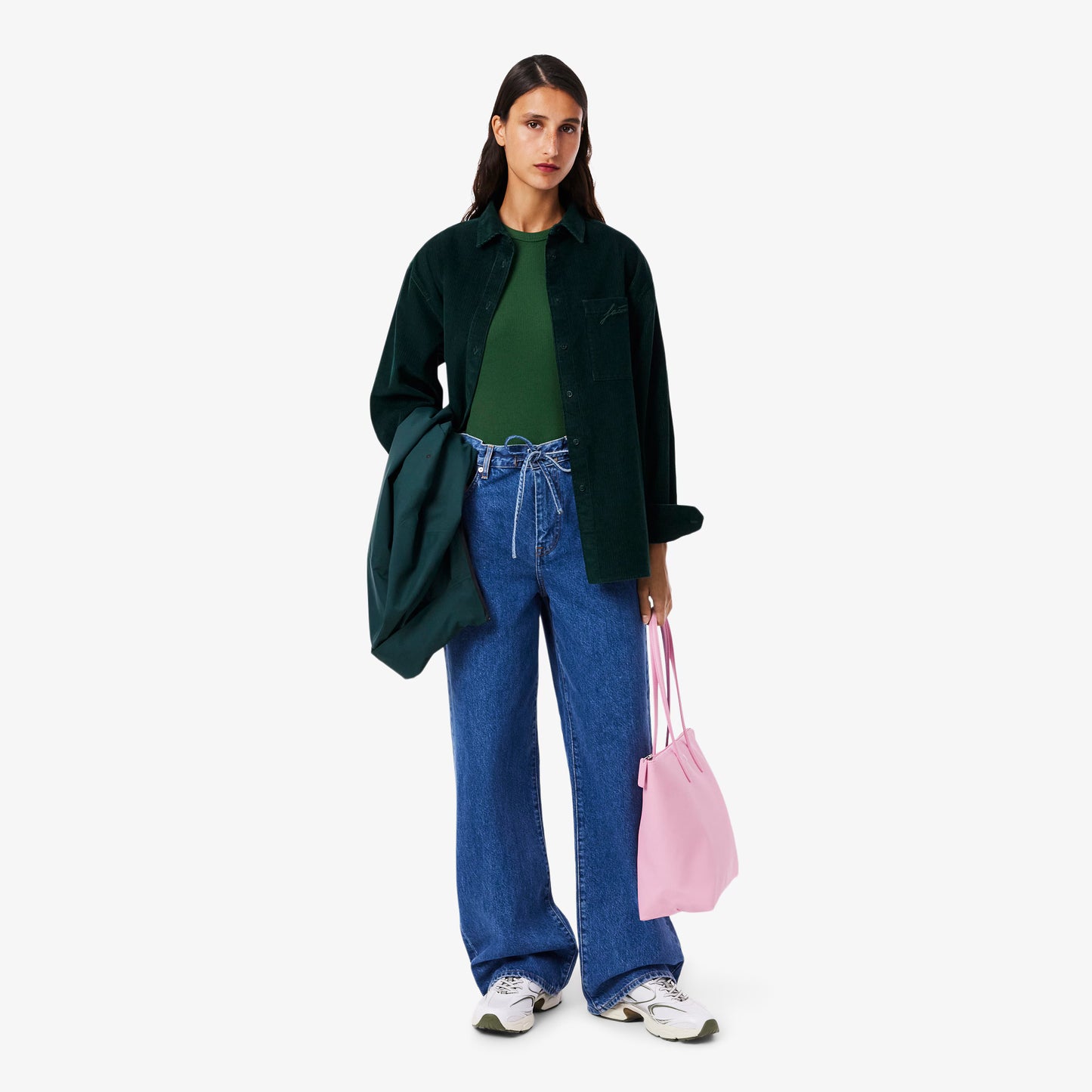 Women’s Lacoste T-Shirt (Dark Green)