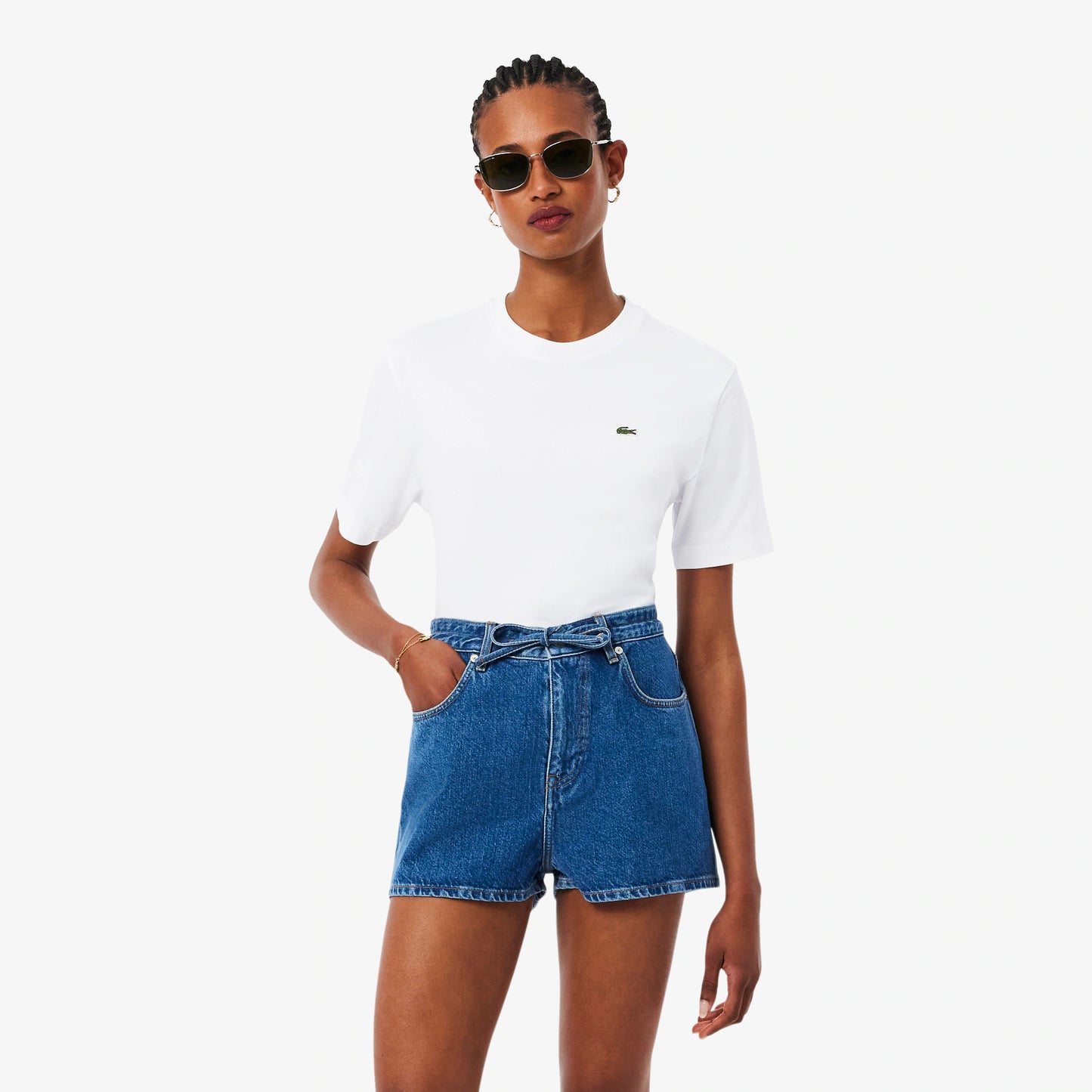 Women’s Lacoste T-Shirt (White)