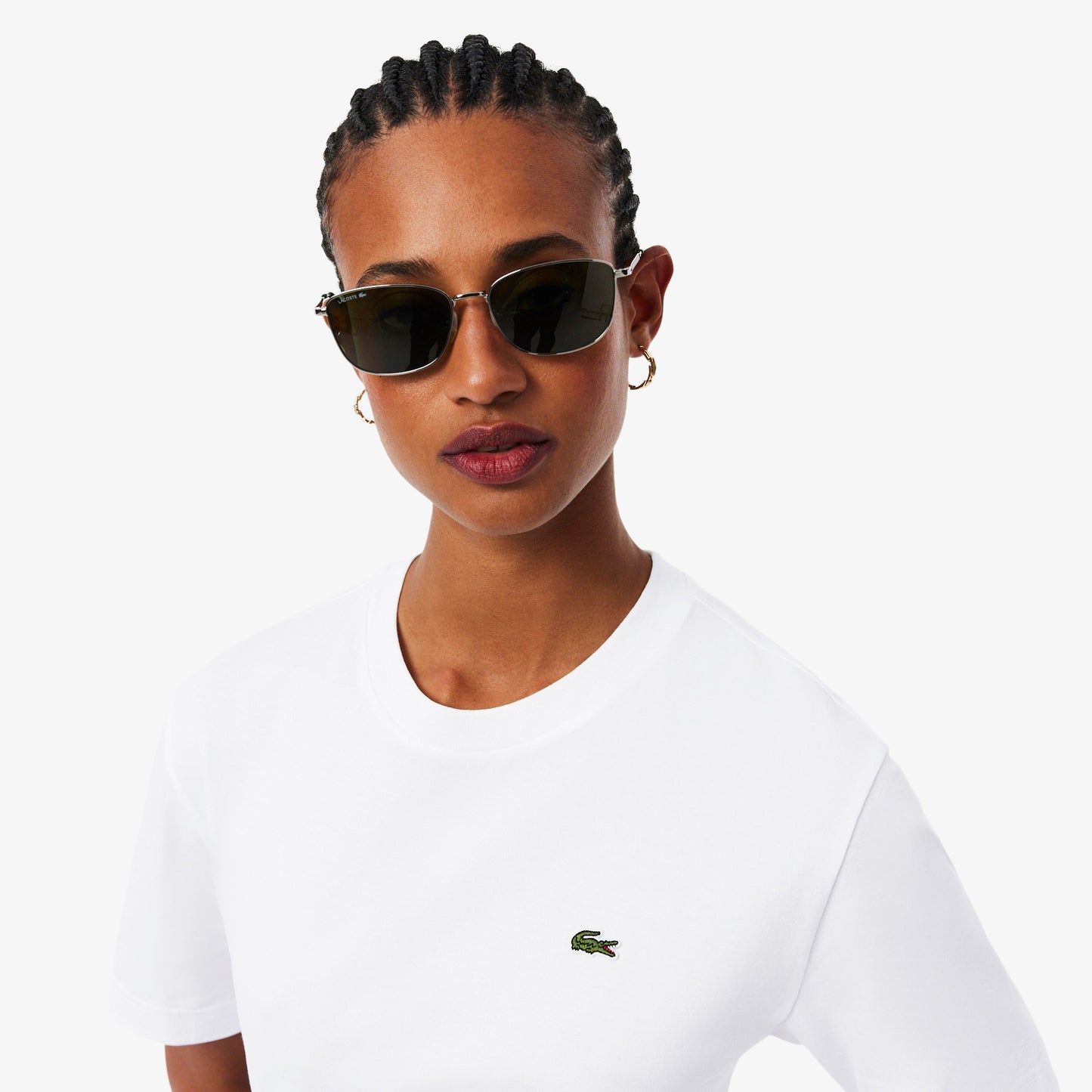 Women’s Lacoste T-Shirt (White)