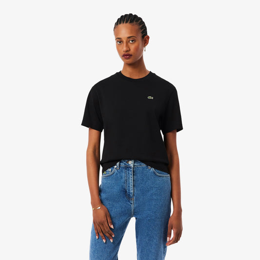 Women’s Lacoste T-Shirt (Black)