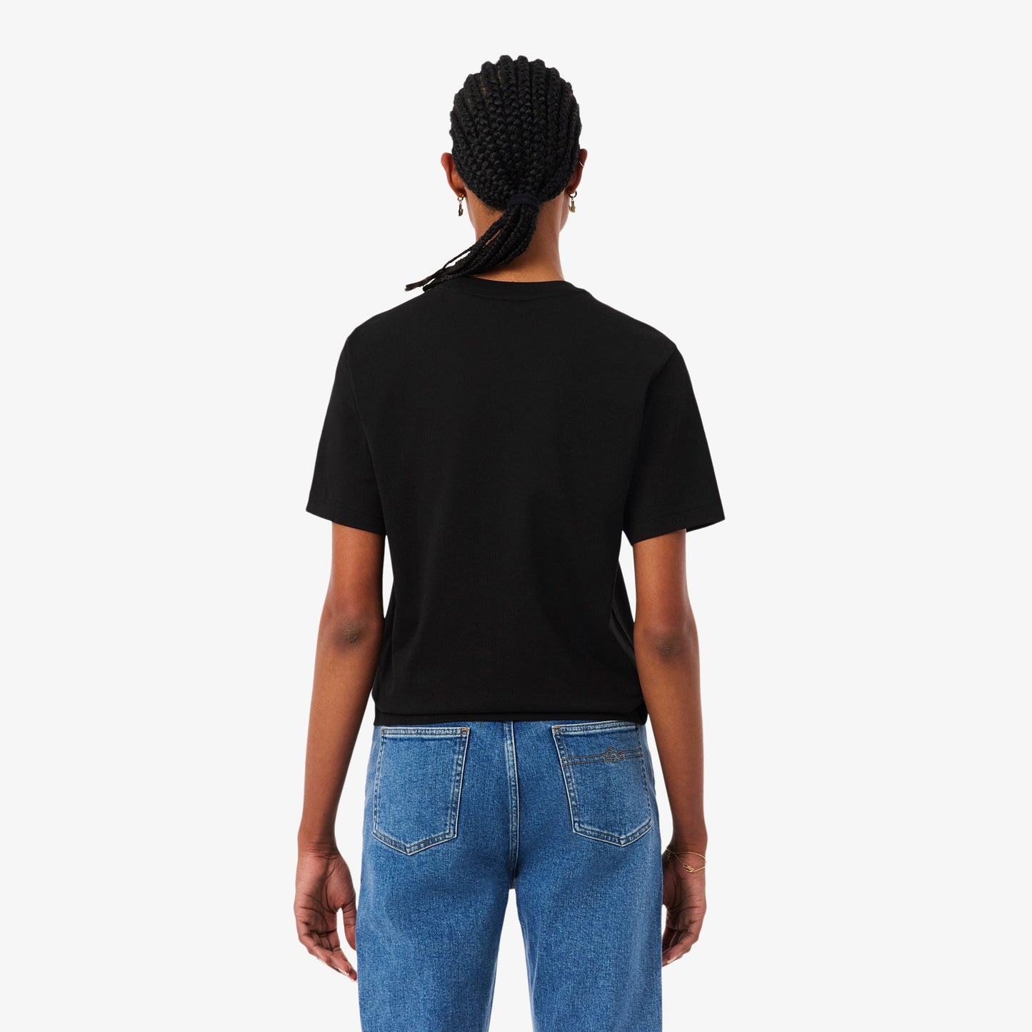 Women’s Lacoste T-Shirt (Black)
