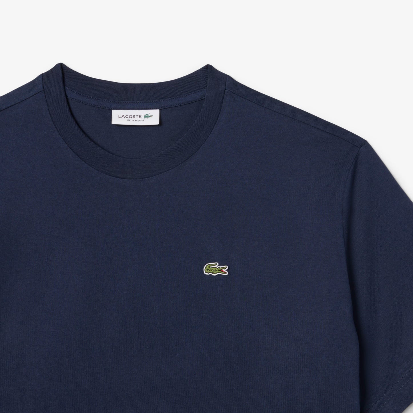 Women’s Lacoste T-Shirt (Navy Blue)