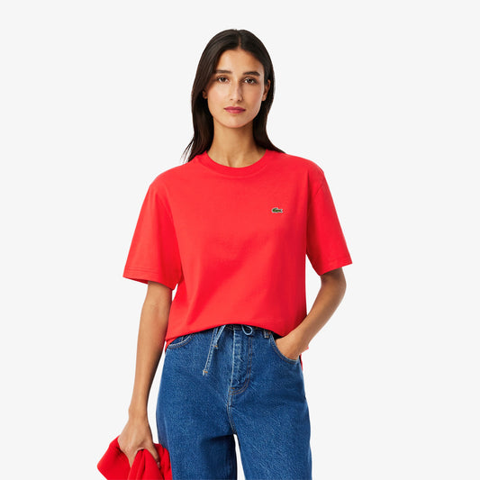 Women’s Lacoste T-Shirt (Red)